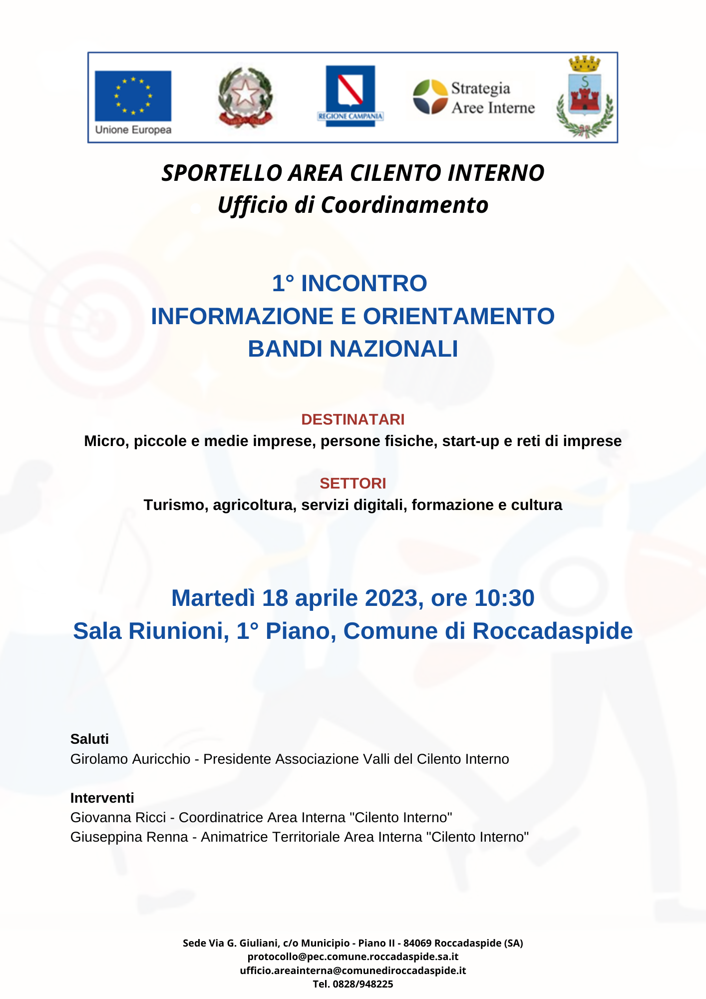 Locandina 1° Incontro Sportello (Definitiva)