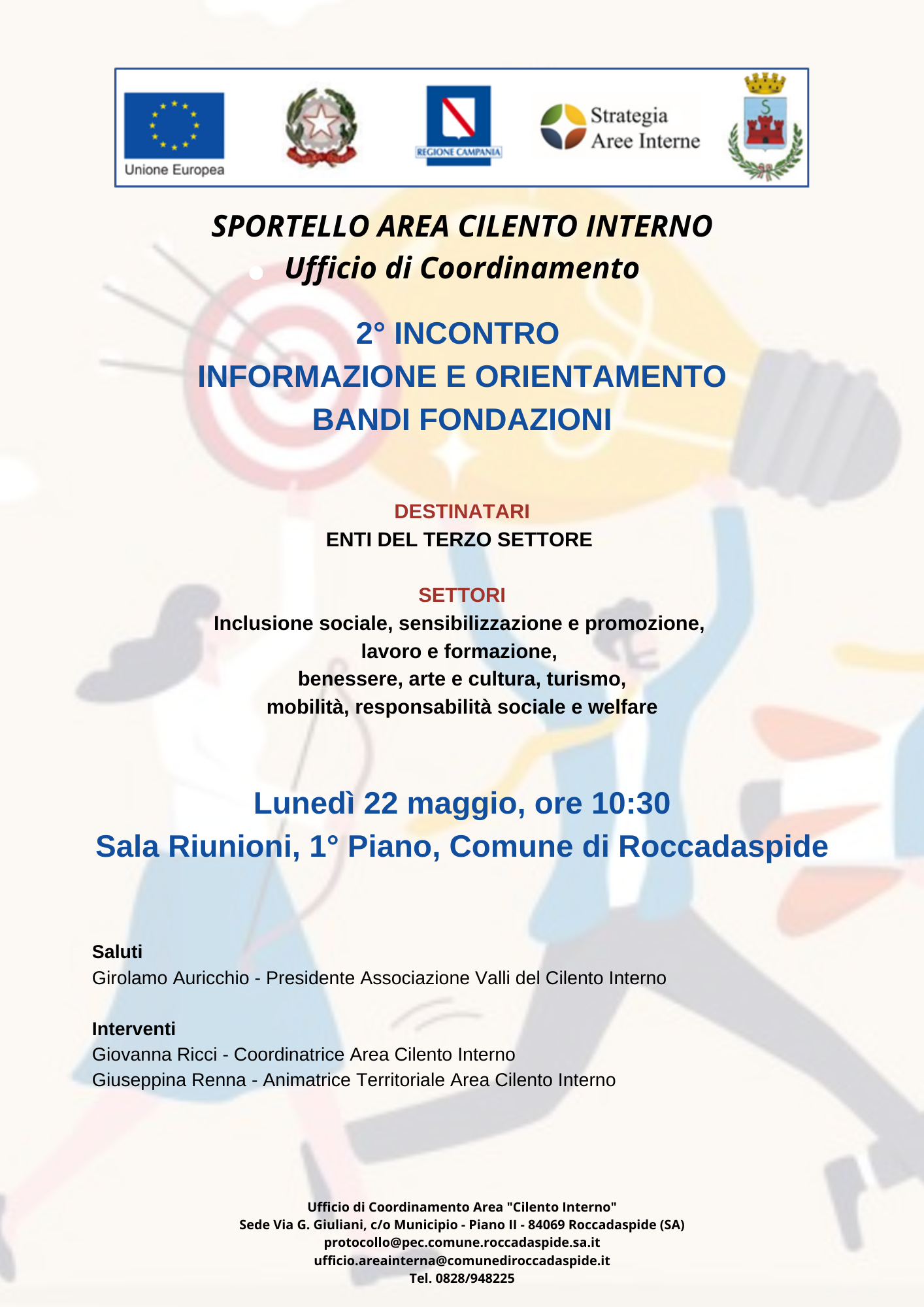 Prot Par 0010181 Del 18 05 2023   Allegato Locandina Incontro Sportello